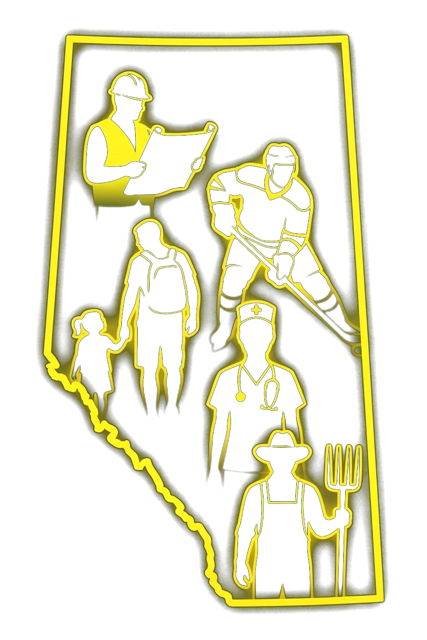 Alberta, filled with the everyday Albertans Zoom Law represents