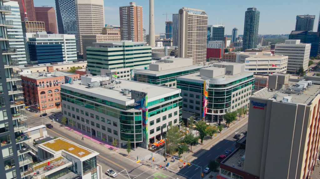 The Zoom Law office building in downtown Calgary